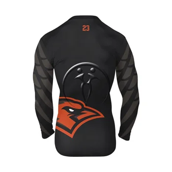 Custom Ultra Performance Long Sleeve Compression (View 2) - Custom Compression