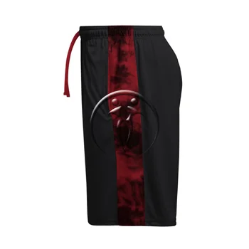 Men Knit Training Short (View 2) - Custom Shorts