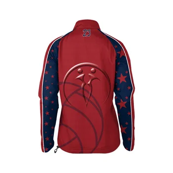 Custom Women Warm-Up Full-Zip Jacket (View 2) - Custom Jackets