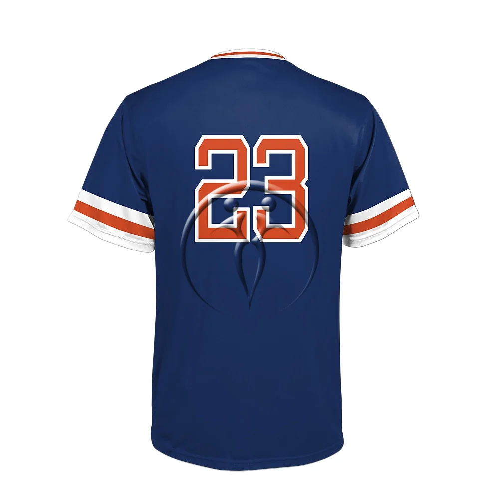 Crew Neck Short Sleeve Baseball Jerseys (View 2) - Custom Baseball