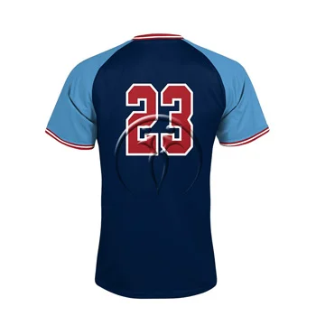Crew Neck Short Sleeve Baseball Jerseys (View 2) - Custom Baseball