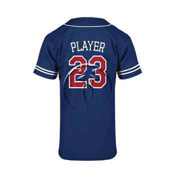 Custom 2 Button Short Sleeve Baseball Jerseys (View 2) - Custom Baseball