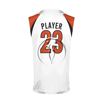 Full Button Sleeveless Baseball Jerseys (View 2) - Custom Baseball