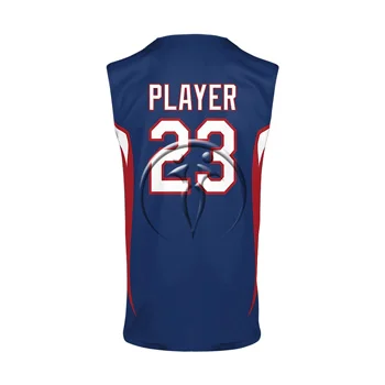 Full Button Sleeveless Baseball Jerseys (View 2) - Custom Baseball